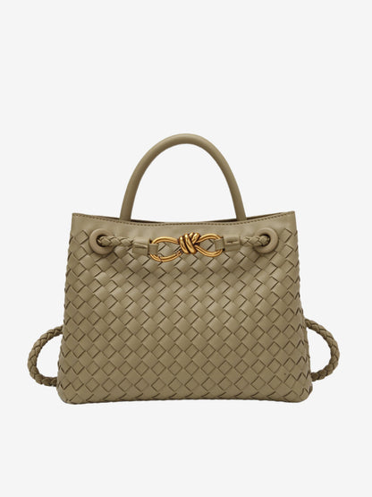 Woven Handbag Small – Compact and Elegant Braided Bag