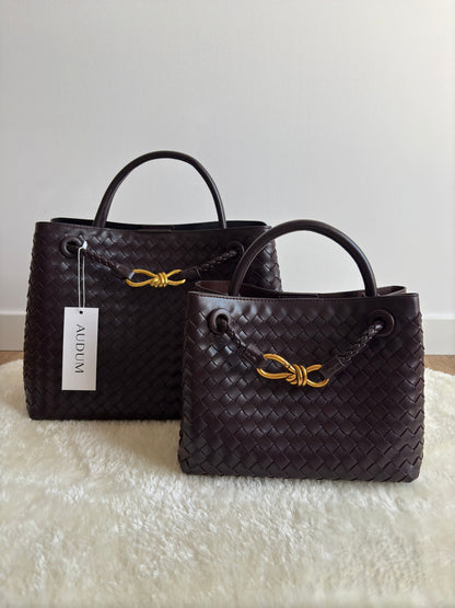 Woven Handbag Small – Compact and Elegant Braided Bag