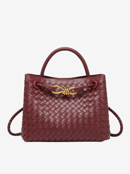 Woven Handbag Small – Compact and Elegant Braided Bag