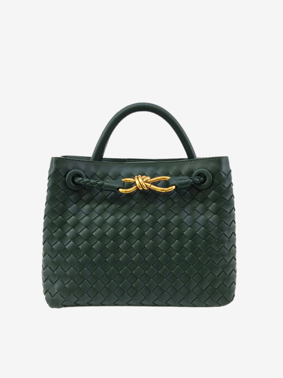 Woven Handbag Small – Compact and Elegant Braided Bag