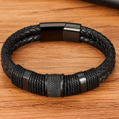 Woven Leather Style Bracelet
