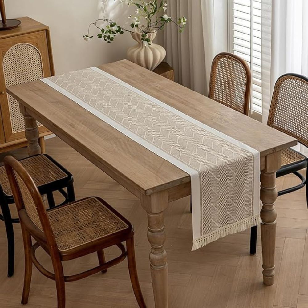 Diamond Weave Table Runner