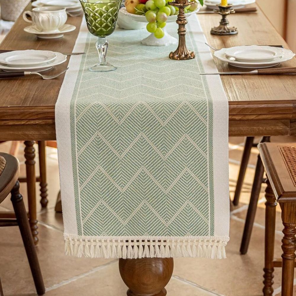 Diamond Weave Table Runner