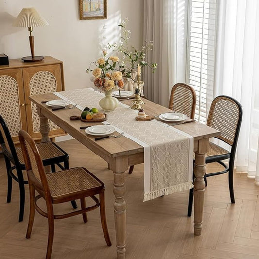 Diamond Weave Table Runner