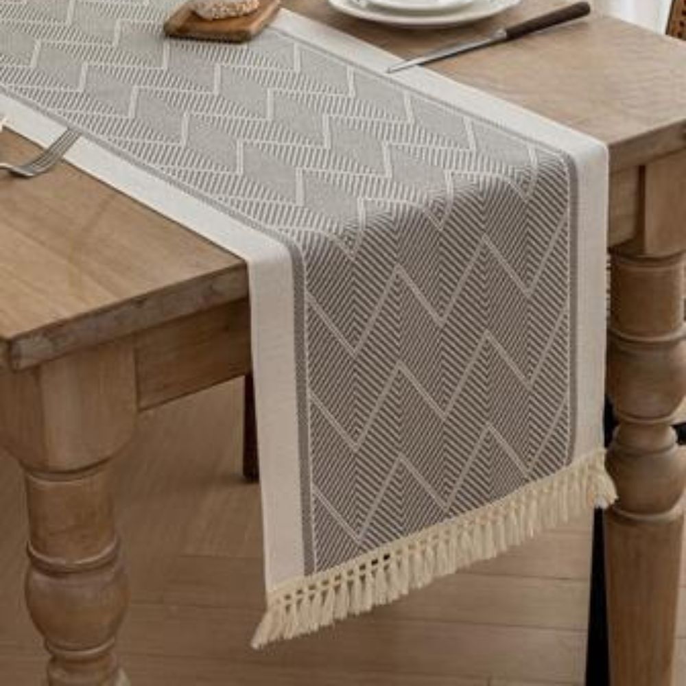 Diamond Weave Table Runner