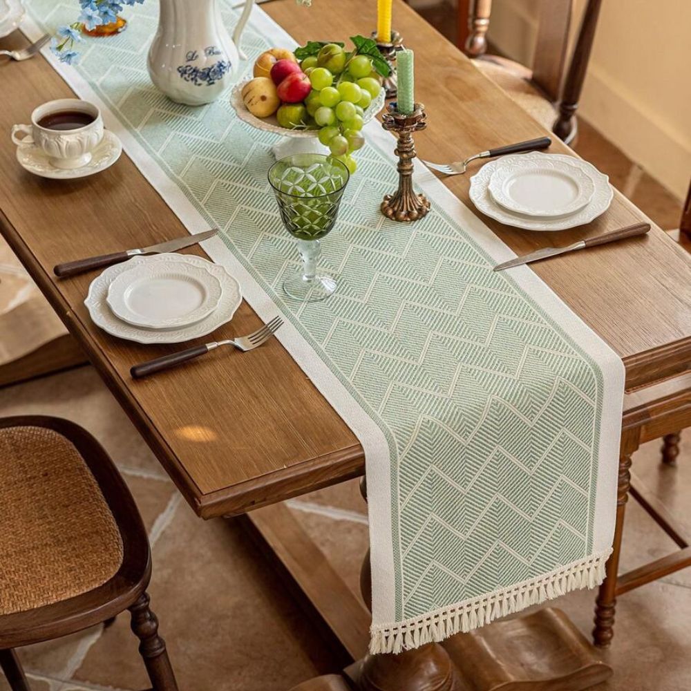 Diamond Weave Table Runner