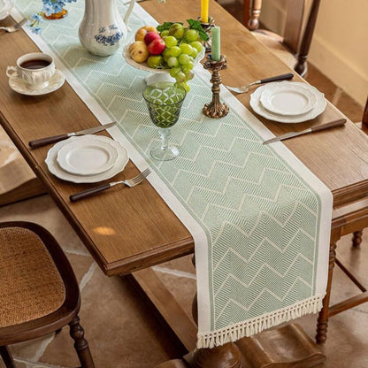 Diamond Weave Table Runner