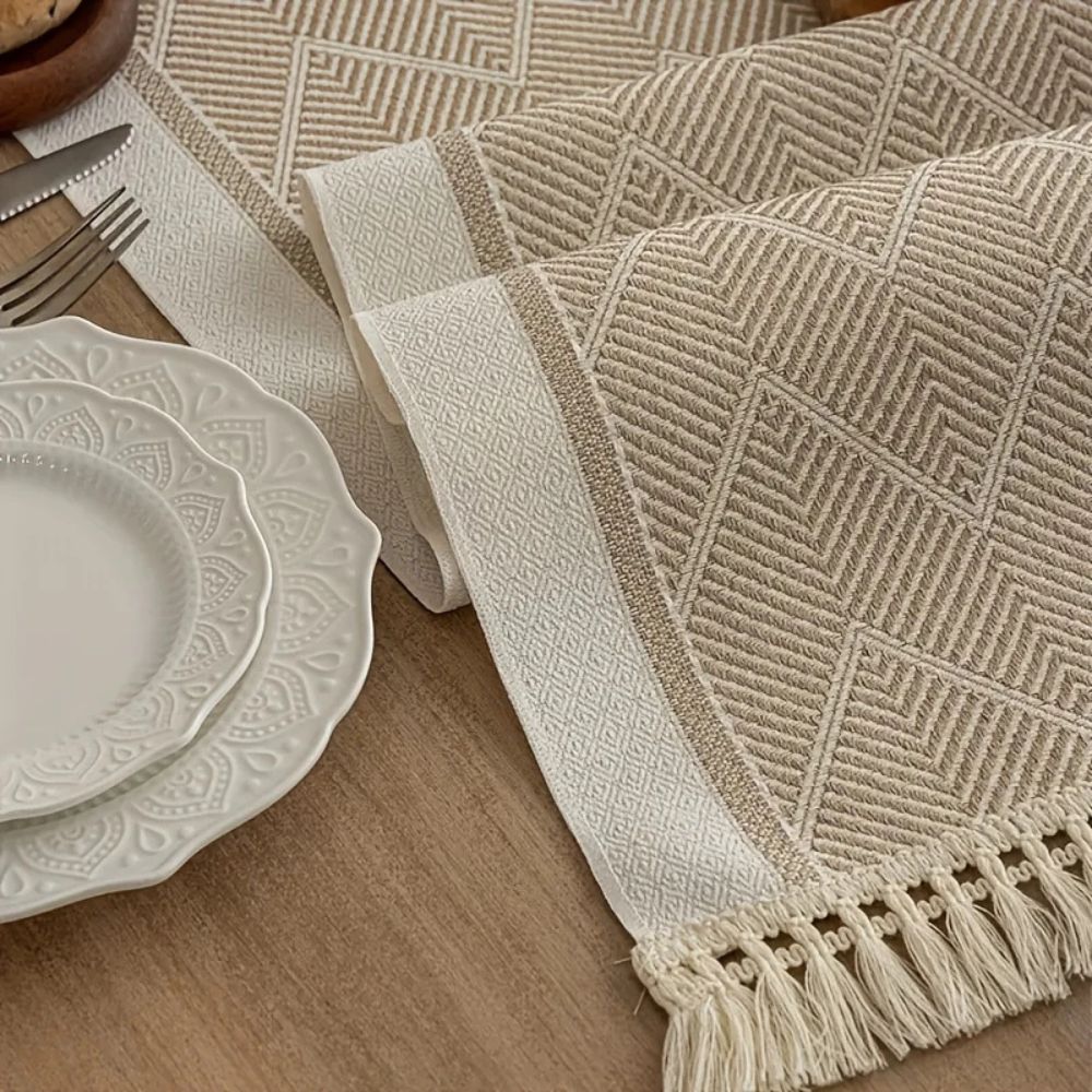 Diamond Weave Table Runner