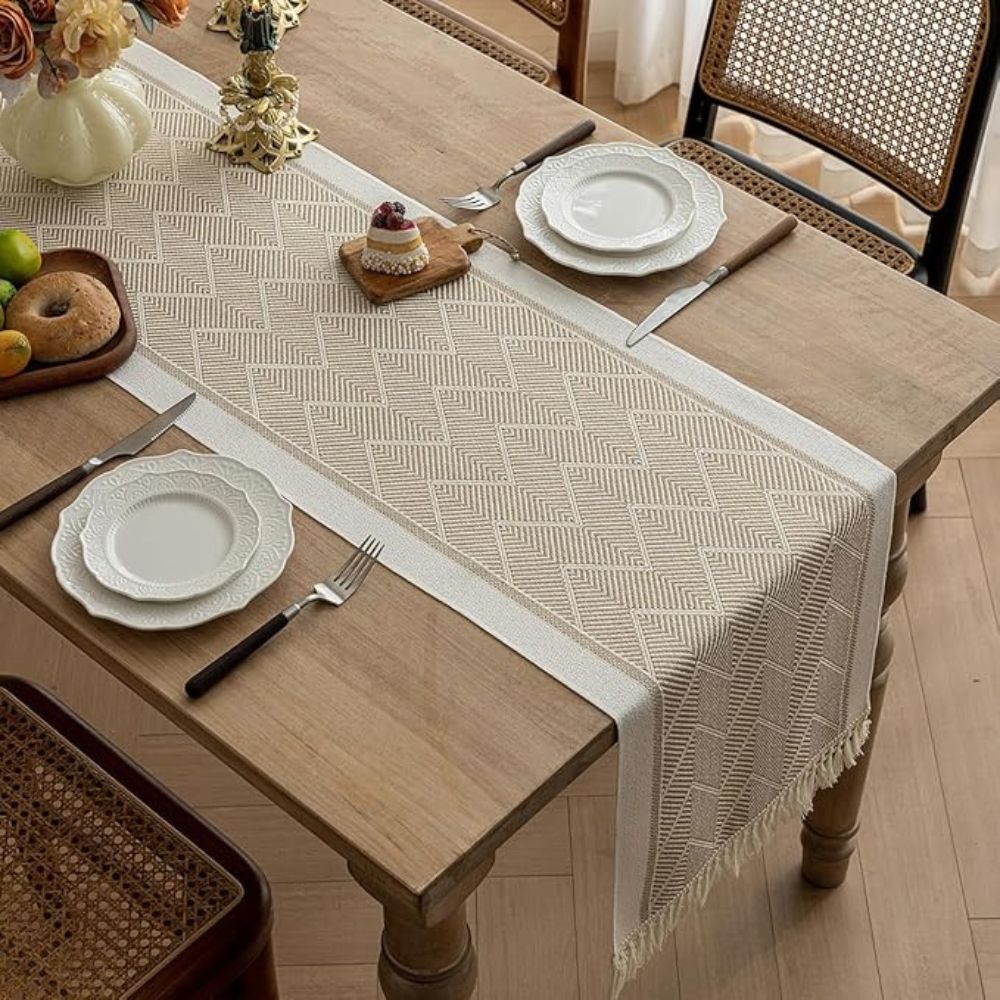 Diamond Weave Table Runner